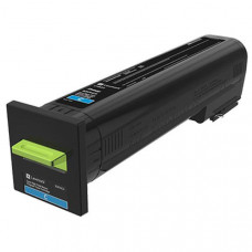 Lexmark High Yield Cyan Return Program Toner Cartridge for US Government (17,000 Yield) (TAA Compliant Version of 82K1HC0) - TAA Compliance 82K0HCG