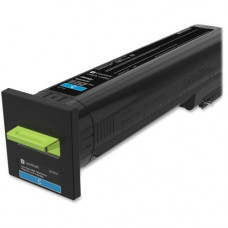 Lexmark Extra High Yield Cyan Return Program Toner Cartridge (22,000 Yield) - TAA Compliance 82K1XC0