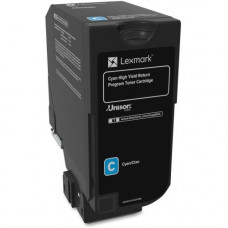 Lexmark High Yield Cyan Return Program Toner Cartridge (16,000 Yield) - TAA Compliance 84C1HC0