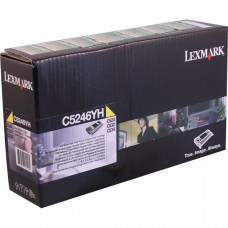 Lexmark High Yield Yellow Return Program Toner Cartridge for US Government (5,000 Yield) (TAA Compliant Version of C5240YH) - TAA Compliance C5246YH