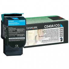 Lexmark Cyan Return Program Toner Cartridge (1,000 Yield) C540A1CG