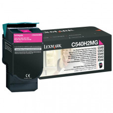 Lexmark High Yield Magenta Toner Cartridge (2,000 Yield) - TAA Compliance C540H2MG