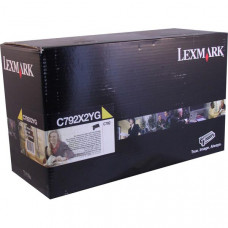 Lexmark Extra High Yield Yellow Toner Cartridge (20,000 Yield) (For Use in Model C792/CS796) C792X2YG