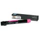 Lexmark High Yield Magenta Toner Cartridge (22,000 Yield) - TAA Compliance C950X2MG