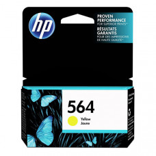 HP 564 (CB320WN) Yellow Original Ink Cartridge (300 Yield) - Design for the Environment (DfE), TAA Compliance CB320WN