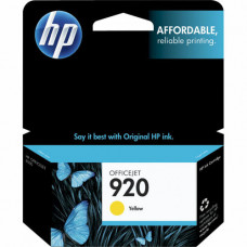 HP 920 Original Ink Cartridge - Yellow - Inkjet - 300 Pages - 1 / Pack CH636AN#140