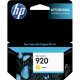 HP 920 Original Ink Cartridge - Yellow - Inkjet - 300 Pages - 1 / Pack CH636AN#140