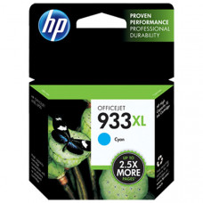 HP 933XL (CN054AN) High Yield Cyan Original Ink Cartridge (825 Yield) - Design for the Environment (DfE), TAA Compliance CN054AN