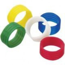 Kramer Color Rings for Compression Connectors - Round - 100 / Pack - White CRC-WHITE