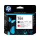 HP 744 (F9J88A) Matte Black/Chromatic Red Printhead - TAA Compliance F9J88A
