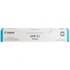 Canon GPR-51 Original Toner Cartridge - Cyan - Laser - 21500 Pages - 1 Each - TAA Compliance GPR51C