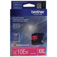 Brother Super High Yield XL Magenta Ink Cartridge (1,200 Yield) LC10EM