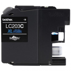 Brother High Yield Cyan Ink Cartridge (550 Yield) LC203C