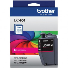 Brother LC401MS Original Ink Cartridge - Single Pack - Magenta - Inkjet - Standard Yield - 200 Pages - 1 Pack LC401MS