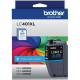 Brother LC401XLCS Original Ink Cartridge - Single Pack - Cyan - Inkjet - High Yield - 500 Pages - 1 Pack LC401XLCS