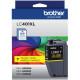 Brother LC401XLYS Original Ink Cartridge - Single Pack - Yellow - Inkjet - High Yield - 500 Pages - 1 Pack LC401XLYS