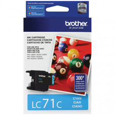 Brother Cyan Ink Cartridge (300 Yield) LC71C