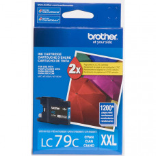 Brother Super High Yield Cyan Ink Cartridge (1,200 Yield) LC79C