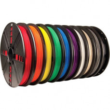 MakerBot 3D Printer PLA Filament - True Green, True Blue, True Purple, True White, True Red, True Orange, True Yellow, Cool Gray, Warm Gray, True Black MP06572