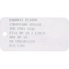 Panduit Pan-Code Marking Tag - Rectangular - 1000 / Pack MT350W17-Q-M