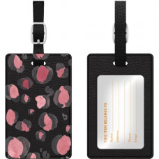 CENTON OTM Prints Series Luggage Tags - Leather, Faux Leather - Black OP-II-A-03