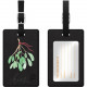 CENTON OTM Prints Series Luggage Tags - Leather, Faux Leather - Black OP-II-A-21