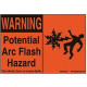 Panduit Warning Label - 2 1/4" Height x 4 1/2" Width - Polyester - 5 Piece - TAA Compliance PPS0204W2100A