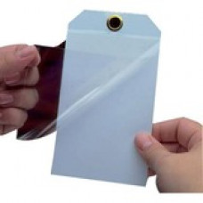 Panduit Blank Tag - 3" Length x 3" Width - Rectangular - 10 / Pack - Vinyl, Polyester - White - TAA Compliance PST-1