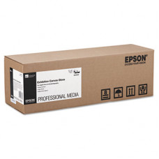 Epson Signature Worthy Inkjet Print Canvas - 17" x 40 ft - 420 g/m&#178; Grammage - Soft Gloss - 1 Roll - Bright White - TAA Compliance S045242