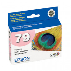 Epson (79) Claria High Capacity Light Magenta Ink Cartridge (800 Yield) - Design for the Environment (DfE), TAA Compliance T079620