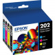 Epson DURABrite Ultra Original Ink Cartridge - Combo Pack - Cyan, Magenta, Yellow - Inkjet - Standard Yield T202120BCS