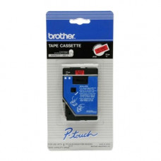 Brother 12mm (1/2") Black on Red Laminated Tape (25') (1/Pkg) - TAA Compliance TC-5001