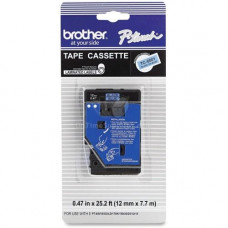 Brother 12mm (1/2") Black on Blue Laminated Tape (7.7m/25.2') (1/Pkg) - TAA Compliance TC6001