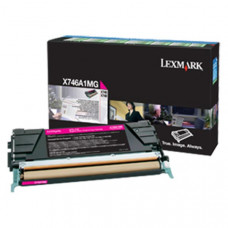 Lexmark Magenta Return Program Toner Cartridge (7,000 Yield) X746A1MG