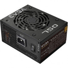 EVGA SuperNOVA 750 GM Power Supply - SFX, Internal - 120 V AC, 230 V AC Input - 750 W / 3.3 V DC, 5 V DC, 12 V DC, 5 V DC, -12 V DC - 1 +12V Rails - 1 Fan(s) - 90% Efficiency 123-GM-0750-X1