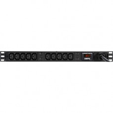 Vertiv Co Geist VHVLAN102-102C13TL6 10-Outlets PDU - Metered - NEMA L6-20P - 10 x IEC 60320 C13 - 230 V AC - 0U/1U - Horizontal/Vertical - Rack-mountable - TAA Compliance 13192