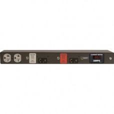 Vertiv Co Geist Basic 12-Outlets PDU - Basic - NEMA L6-30P - 12 x NEMA 6-20R - 230 V AC - 4900 W - 1U - Horizontal - Rack-mountable 15654