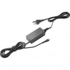 HP AC Adapter - 1 Pack - 45 W - 120 V AC Input - 5 V DC, 12 V DC, 15 V DC Output - TAA Compliance 1MZ01AA#ABA