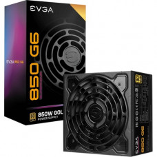 EVGA 850W Gold Switching Power Supply - Internal - 120 V AC, 230 V AC Input - 3.3VDC @ 24A, 5VDC @ 24A, 12VDC @ 70.8A, -12VDC @ 0.5A, 5VDC @ 3A Output - 850 W - 1 +12V Rails - 1 Fan(s) - 91% Efficiency 220-G6-0850-X1