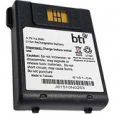 Battery Technology BTI Battery - For Mobile Printer - Battery Rechargeable - 7.4 V DC - 4000 mAh - Lithium Ion (Li-Ion) 318-043-003-BTI