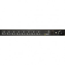 Vertiv Co Geist NSVLN080-102R20TL 8-Outlets PDU - Basic - NEMA L5-20P - 8 x NEMA 5-20R - 120 V AC - 0U/1U - Horizontal/Vertical - Rack-mountable - TAA Compliance 38137