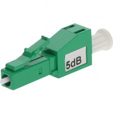 AddOn 5dB fixed Male to Female LC/APC SMF OS1 Simplex fiber Attenuator ADD-ATTNS-ALCPC-5DB