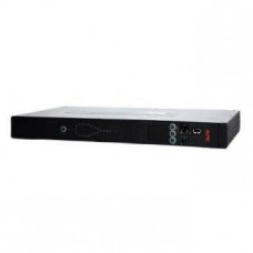 APC Rack Automatic Transfer Switch AP4430 - Redundant switch (rack-mountable) - AC 200/208 V - Ethernet 10/100, RS-232, USB - output connectors: 9 - 1U - black - for P/N: SMTL1000RMI2UC, SMX1000C, SMX1500RM2UC, SMX1500RM2UCNC, SMX750C, SMX750CNC AP4430