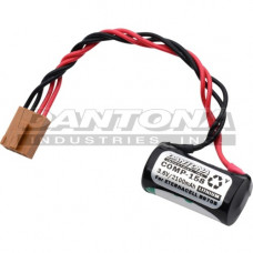 Dantona Battery - 2/3A - 3.6 V DC - 2100 mAh - Lithium Thionyl Chloride (Li-SOCl2) - 1 / Pack COMP-158