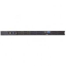 Eaton Metered EMI355-HW 60-Outlet PDU - Hardwired - 48 x IEC 60320 C13, 12 x IEC 60320 C19 - 17.30 kW - Network (RJ-45) - 0U - Vertical - Rack-mountable - TAA Compliance EMI355-HW