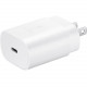 Samsung 25W Super Fast Wall Charger, White - 120 V AC, 230 V AC Input - White EP-TA800NWEGUS