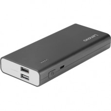 Lenovo Power Bank PA10400 Black - For Mobile Phone, Tablet PC, Electronic Device, USB Device - Lithium Polymer (Li-Polymer) - 10400 mAh - 2.10 A - 5 V DC Output - 5 V DC Input - Black GXV0V25867