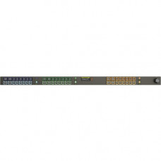 Vertiv Co Geist MN01X9W1-48PZB8-5CS15A0A10-S 48-Outlets PDU - Basic - 3P+E CA - 36 x IEC 60320 C13, 12 x IEC 60320 C19 - 230 V AC - 0U - Vertical - Rack Mount - Rack-mountable - TAA Compliance I10023L