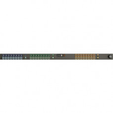 Vertiv Co Geist MN01D9W1-48L138-5CS15A0A10-S 48-Outlets PDU - Metered - 3P+E CA - 48 x U-Lock IEC 60320 C13 - 230 V AC - 0U - Vertical - Rack Mount - Rack-mountable - TAA Compliance I10077L