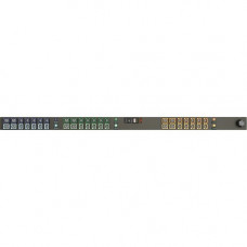 Vertiv Co Geist MN01D9W1-42PTB3-5PS56B0A10-S 42-Outlets PDU - Metered - IEC 60309 3P+N+E - 30 x U-Lock IEC 60320 C13, 12 x U-Lock IEC 60320 C19 - 230 V AC - 0U - Vertical - Rack Mount - Rack-mountable - TAA Compliance I10079L